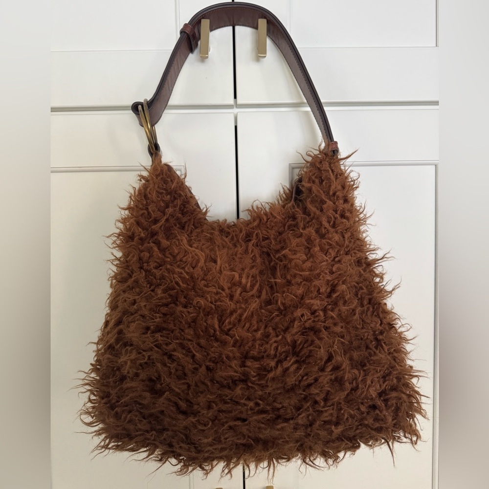 Eric Javits Luxurious Cognac Hobo Bag